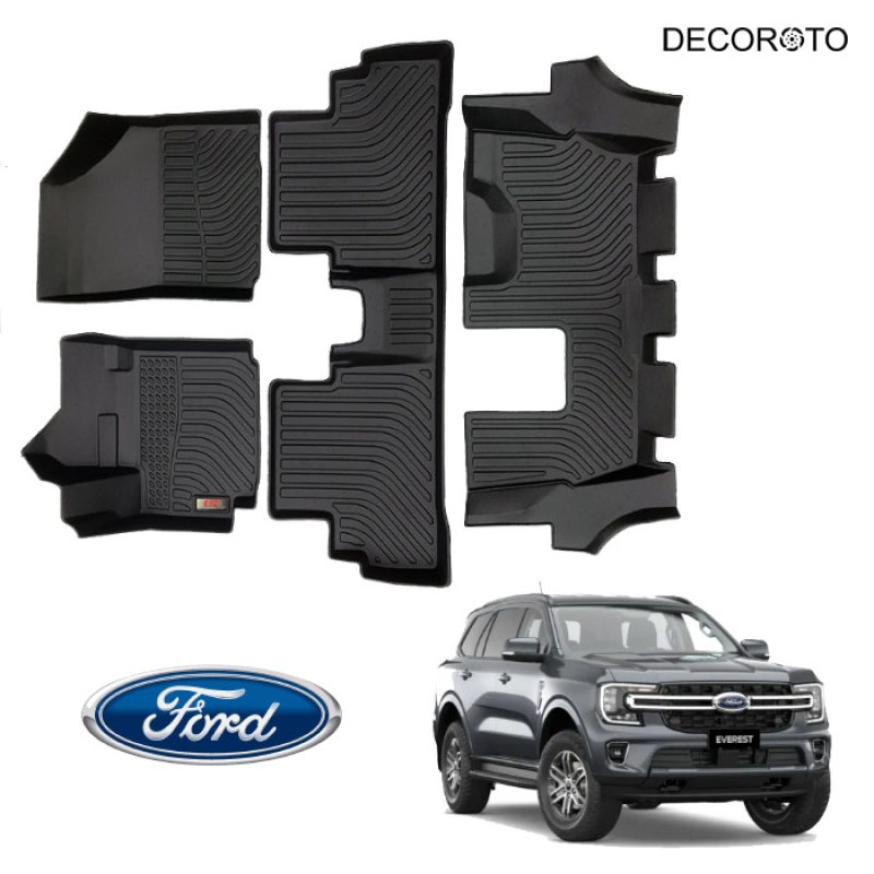 Thảm lót sàn Ford Everest 3D | Đời xe 2018 - 2023