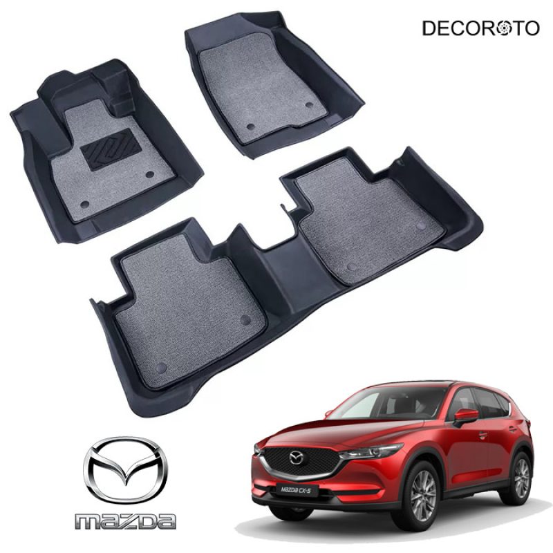 Thảm lót sàn 3D Mazda CX-5 - Chống ồn | Đời xe 2018 - 2022