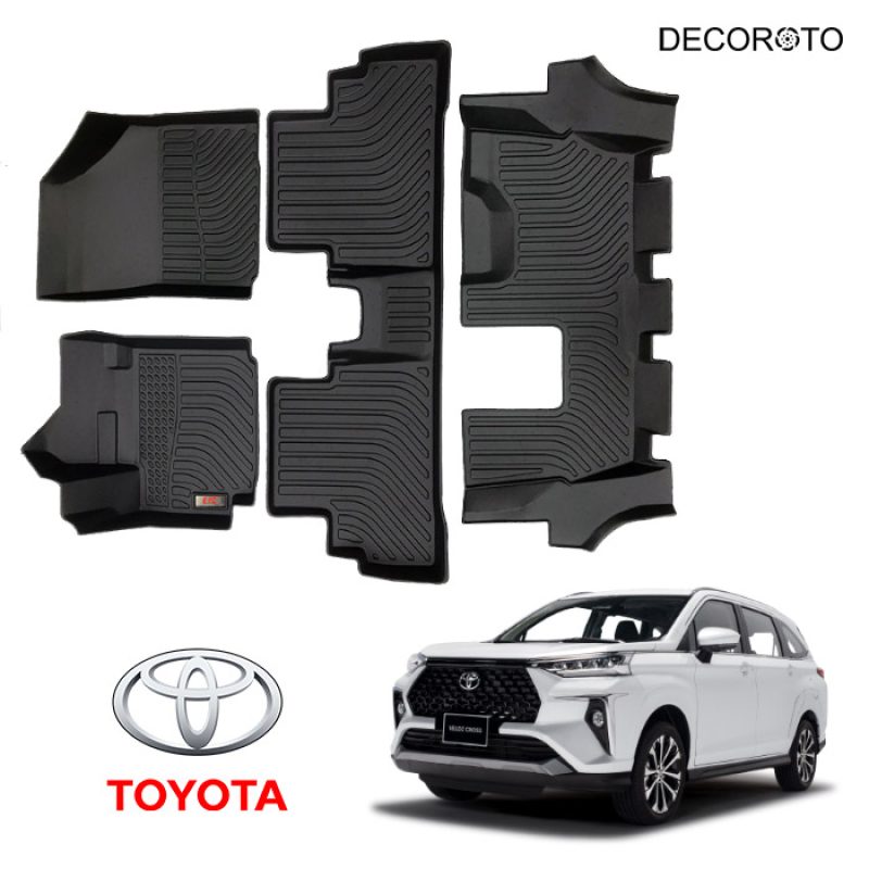 Thảm lót sàn 3D Toyota Veloz Cross | Đời xe 2021 - 2022