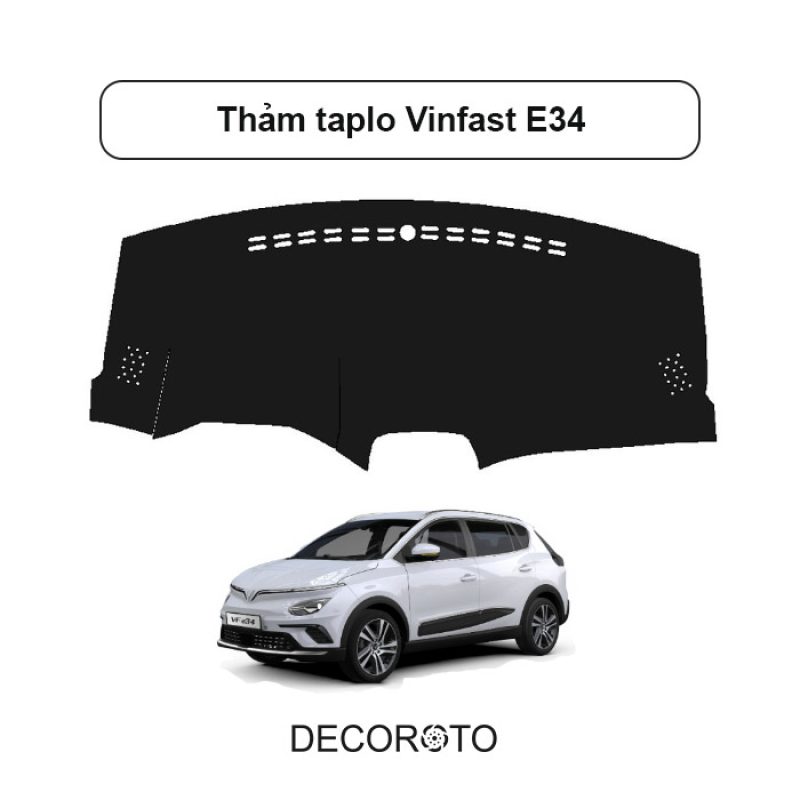 Thảm Taplo Vinfast E34 - Cách Nhiệt, Cao Cấp, Giá Tốt
