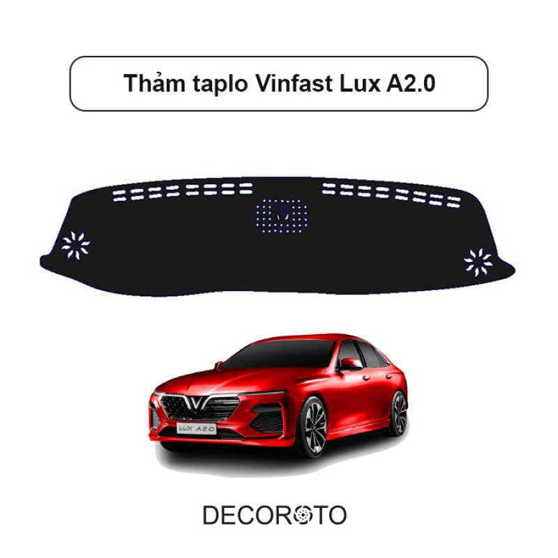 Thảm Taplo Vinfast Lux A2.0 - Chất Liệu Nhung Cao Cấp, Giá Tốt