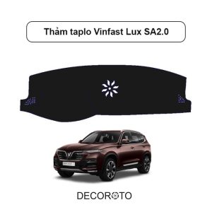 Thảm Taplo Vinfast Lux SA2.0 - Chất Liệu Nhung | Chất Lượng