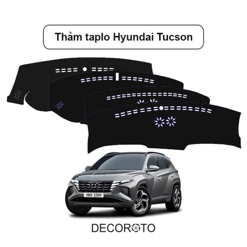 Thảm Taplo Hyundai Tucson - Kháng Bụi, Chống Nóng, Bền Bỉ