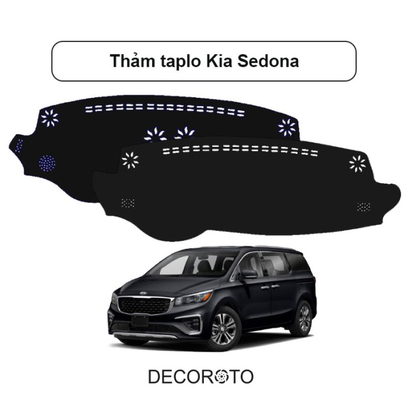 Thảm Taplo Kia Sedona - Đa dạng chất liệu | Cao Cấp, Giá Tốt
