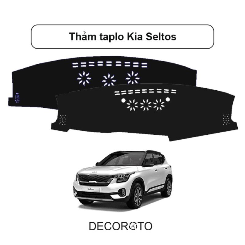 Thảm Taplo Kia Seltos - Đa dạng chất liệu | Cao Cấp, Giá Tốt