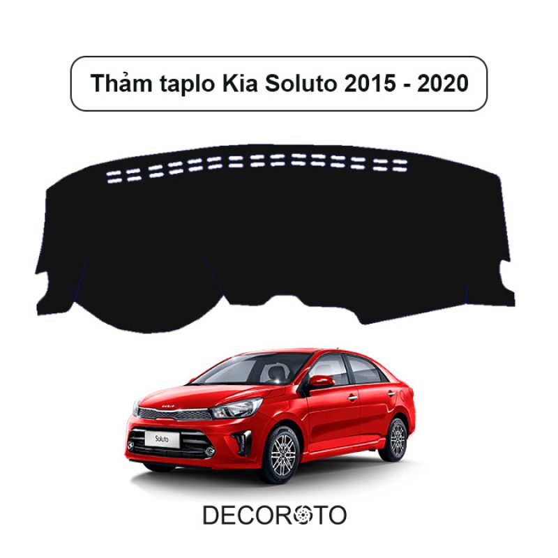 Thảm Taplo Kia Soluto - Đa dạng chất liệu | 2015 - 2020