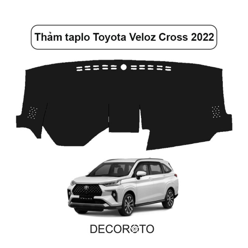 Thảm Taplo Toyota Veloz Cross 2022