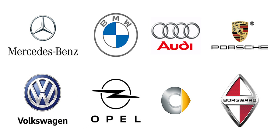 Logo Các hãng xe ô tô của Đức
