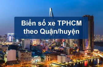 Danh sách biển số xe TPHCM theo Quận/Huyện năm 2023