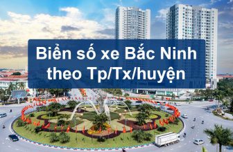 Tra cứu biển số xe Bắc Ninh theo các Huyện năm 2023