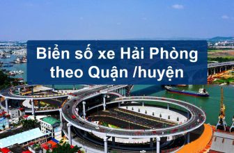 Tra cứu biển số xe Hải Phòng theo Quận/huyện năm 2023