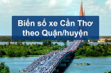 Tra cứu biển số xe Cần Thơ theo Quận/huyện mới nhất 2025