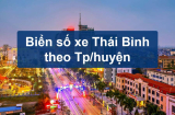 Tra cứu biển số xe Thái Bình theo các Huyện năm 2023