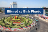 Biển số xe Bình Phước theo các Huyện năm 2025