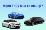 Mệnh Thủy Mua Xe Màu Gì Hợp Phong Thủy, Rước Tài Lộc