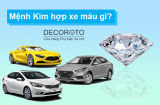 Mệnh Kim Hợp Xe Màu Gì? Màu Mang Lại May Mắn, Tài Lộc