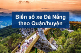 Biển số xe Đà Nẵng theo Quận/huyện năm 2025