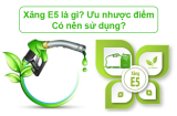 Xăng E5 là gì? Ưu nhược điểm | Có nên sử dụng xăng E5?